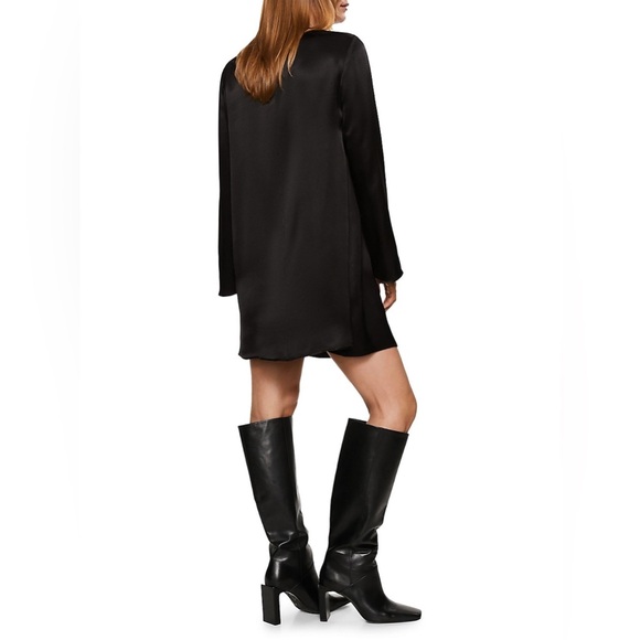 NWT Mango Flared Sleeve A-Line Mini Dress - Picture 2 of 6